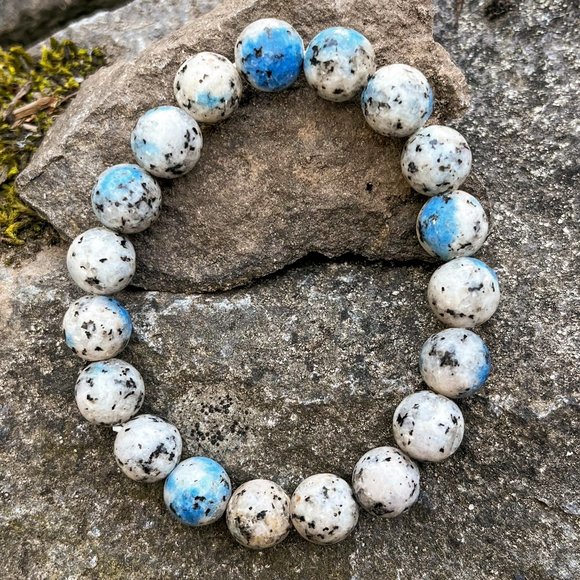 K2 Crystal Gemstone Bracelet Handmade - Picture 3 of 6